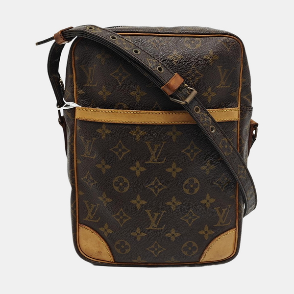 DANUBE Monogram Coated Canvas Brown