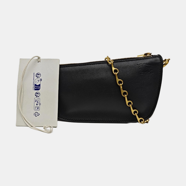 Lambskin Shoulder Bag Black