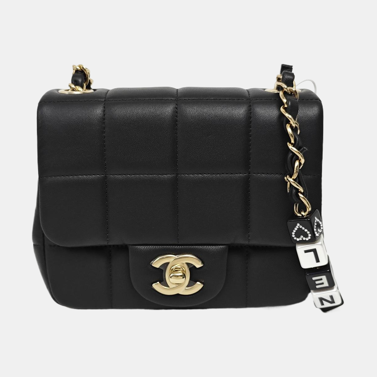 CLASSIC FLAP Mini Quilted Lambskin Black