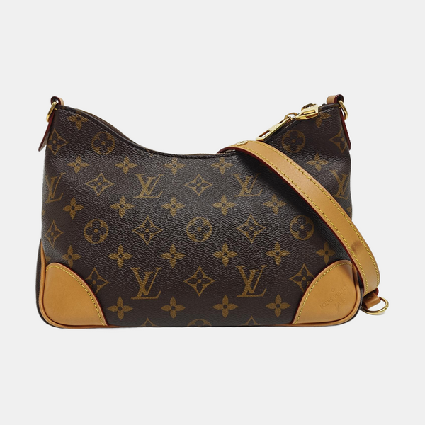 BOULOGNE Monogram Coated Canvas Brown