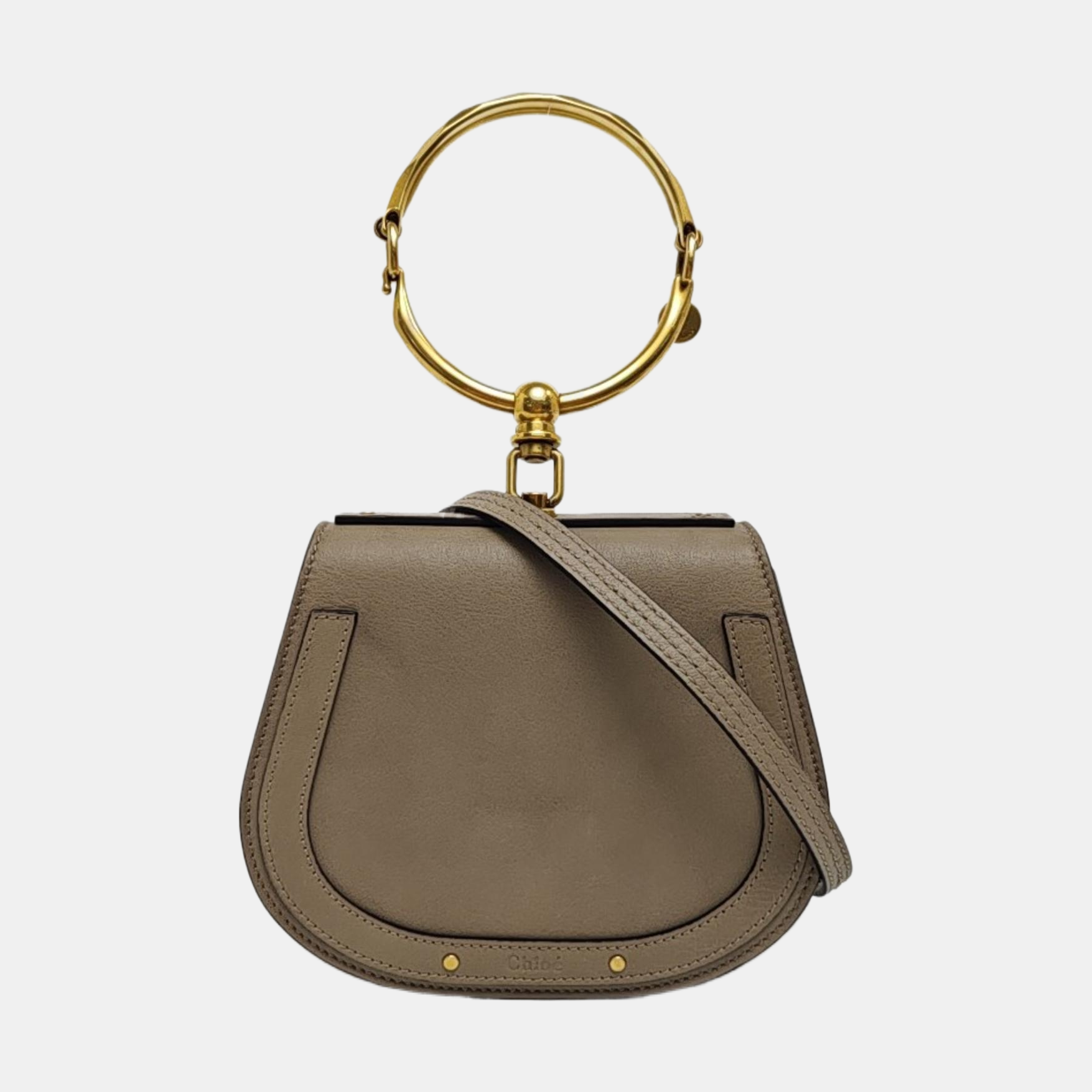 Nile Small Calfskin Gray