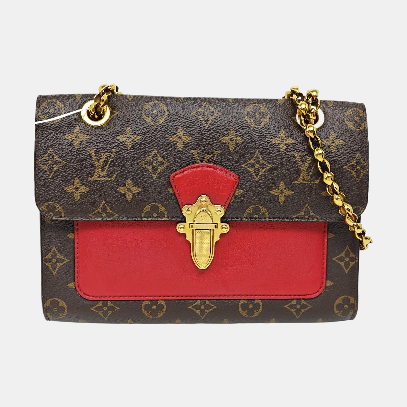 VICTOIRE Monogram Coated Canvas Brown