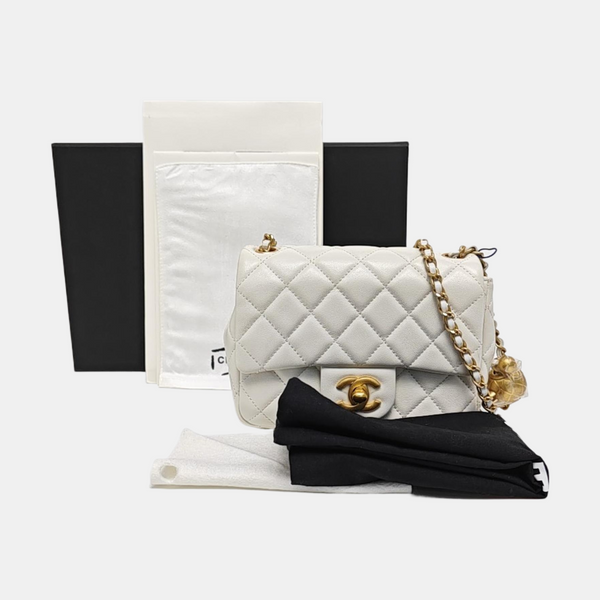 CLASSIC FLAP Mini Quilted Lambskin Green