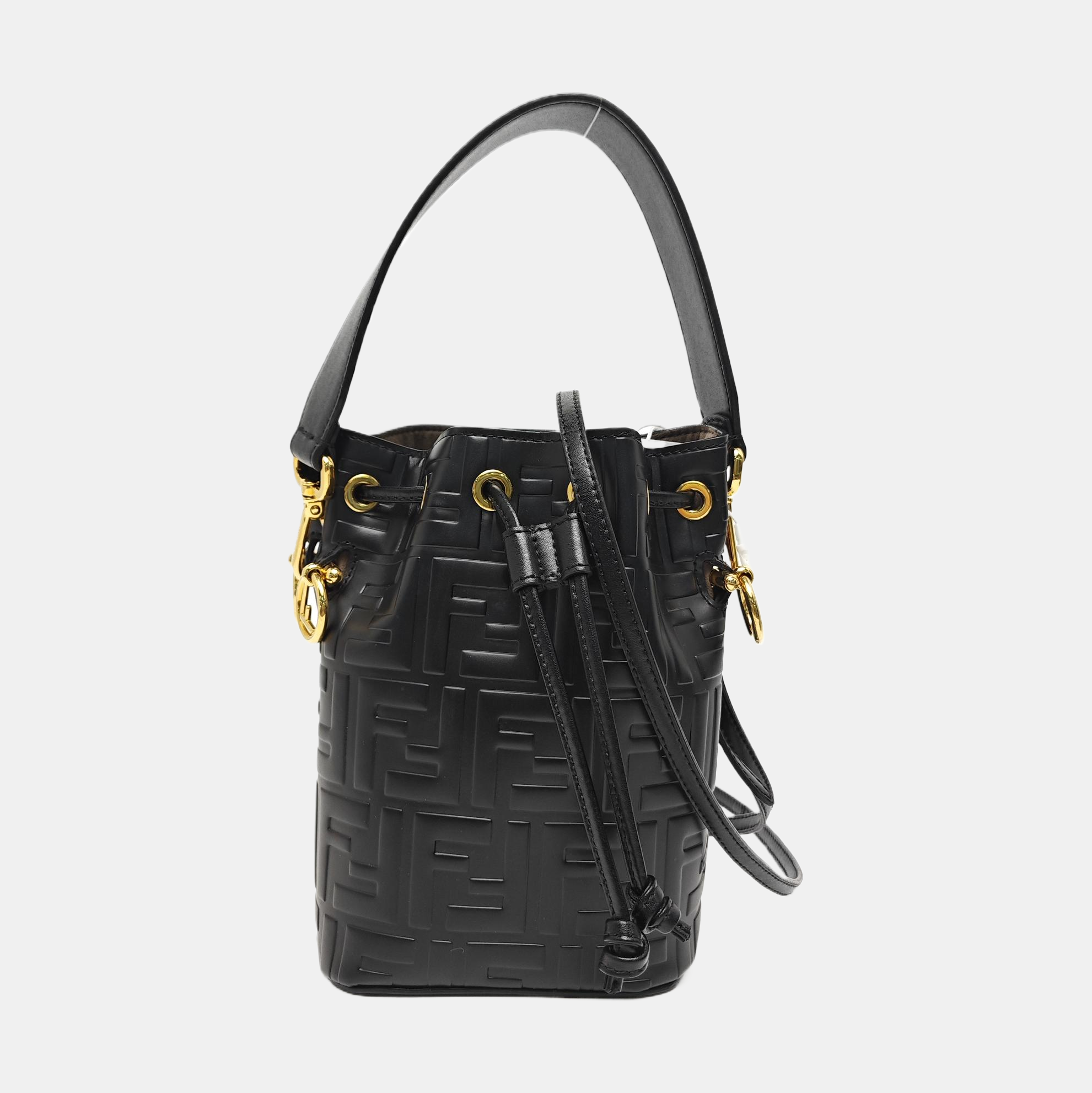Mon Tresor Mini Calfskin Black