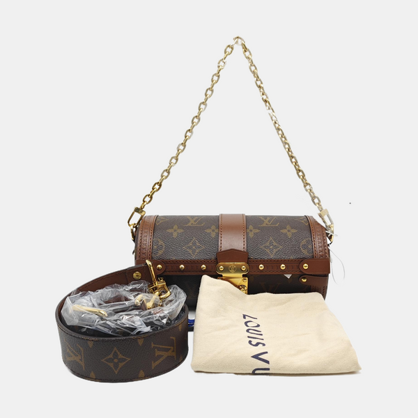 PAPILLON 19 Monogram Coated Canvas Brown