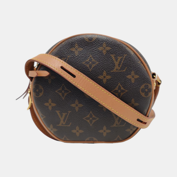 BOITE CHAPEAU PM Monogram Coated Canvas Brown