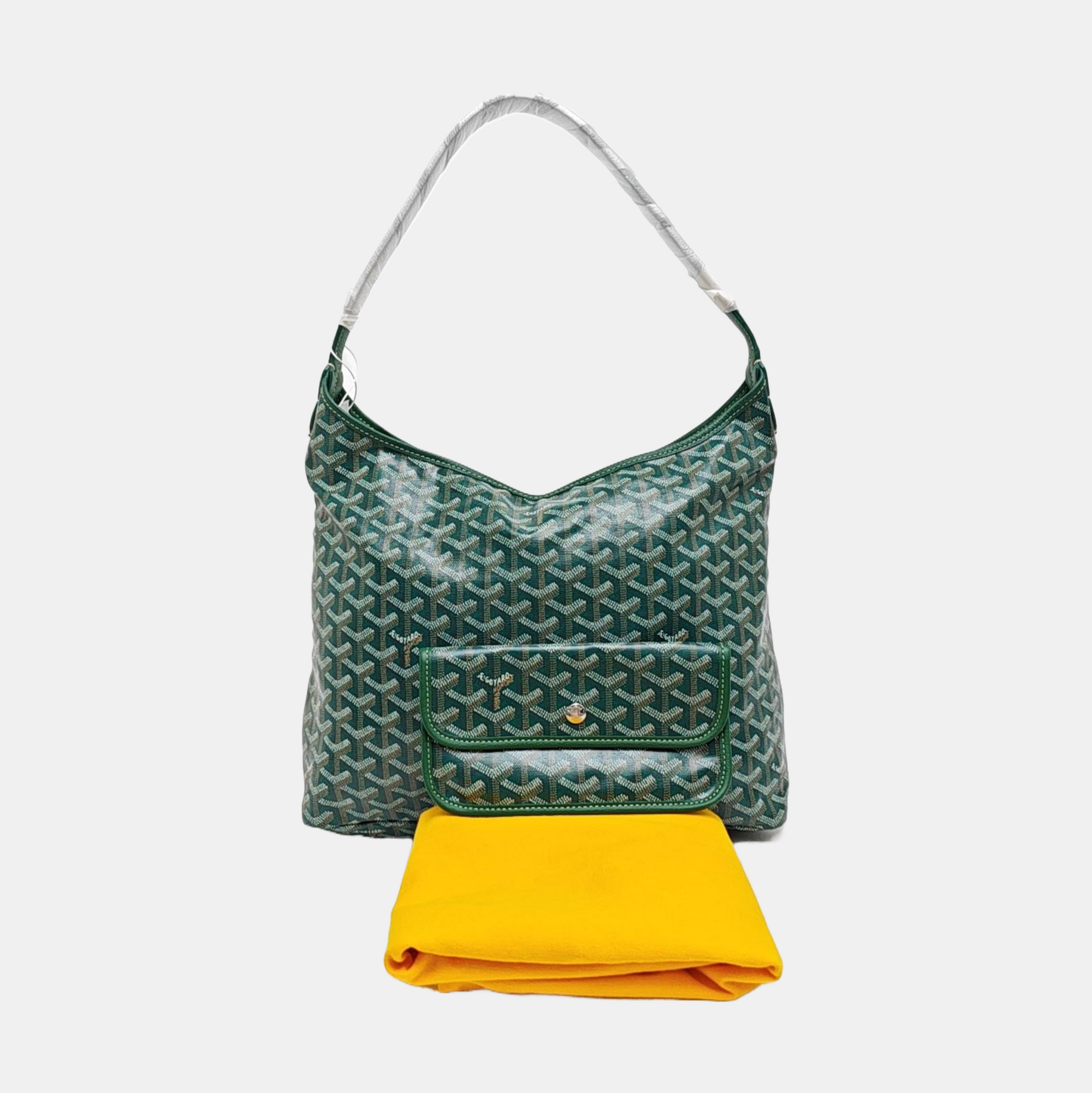 Hobo Coated Canvas Green