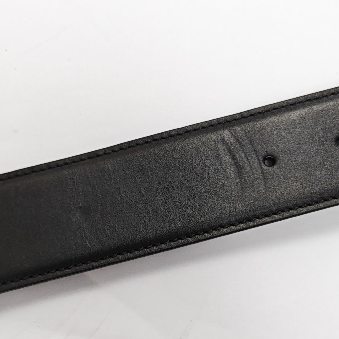 Leather Belt Black