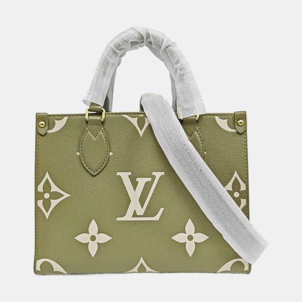 ONTHEGO PM Monogram Calfskin Green