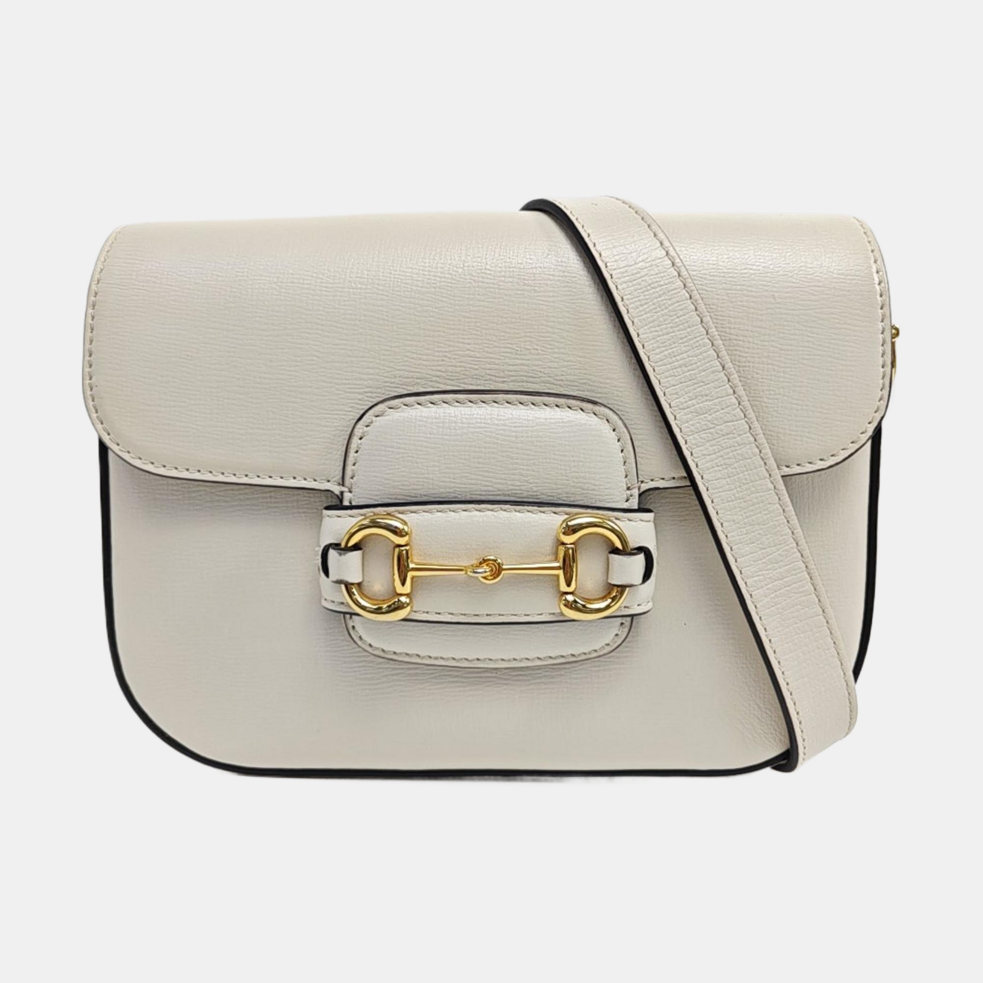 Horsebit 1955 Mini Calfskin White