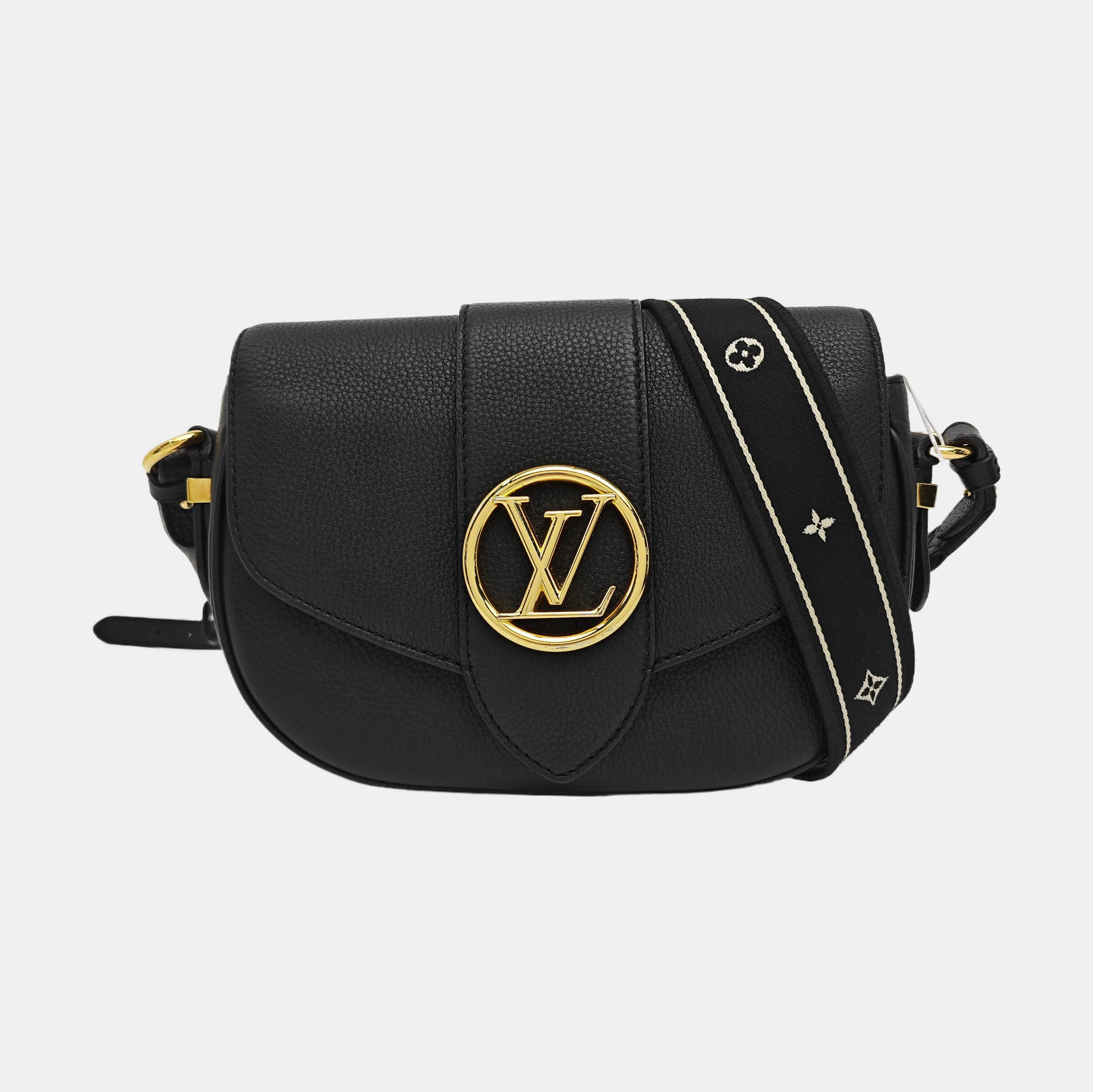 PONT 9 MM Calfskin Black