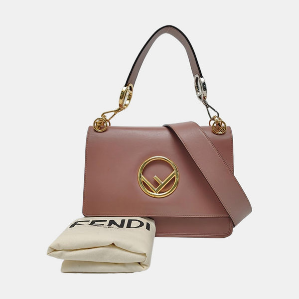 Authenticated pre-owned  Kan I F Calfskin Beige - Shoulder Bag at Looply