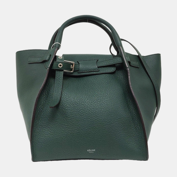 BIG BAG Small Calfskin Green