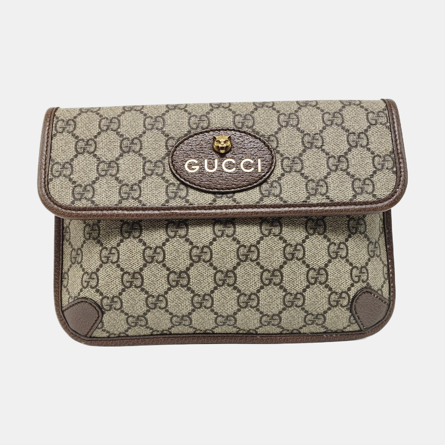Neo Vintage Monogram Coated Canvas Beige
