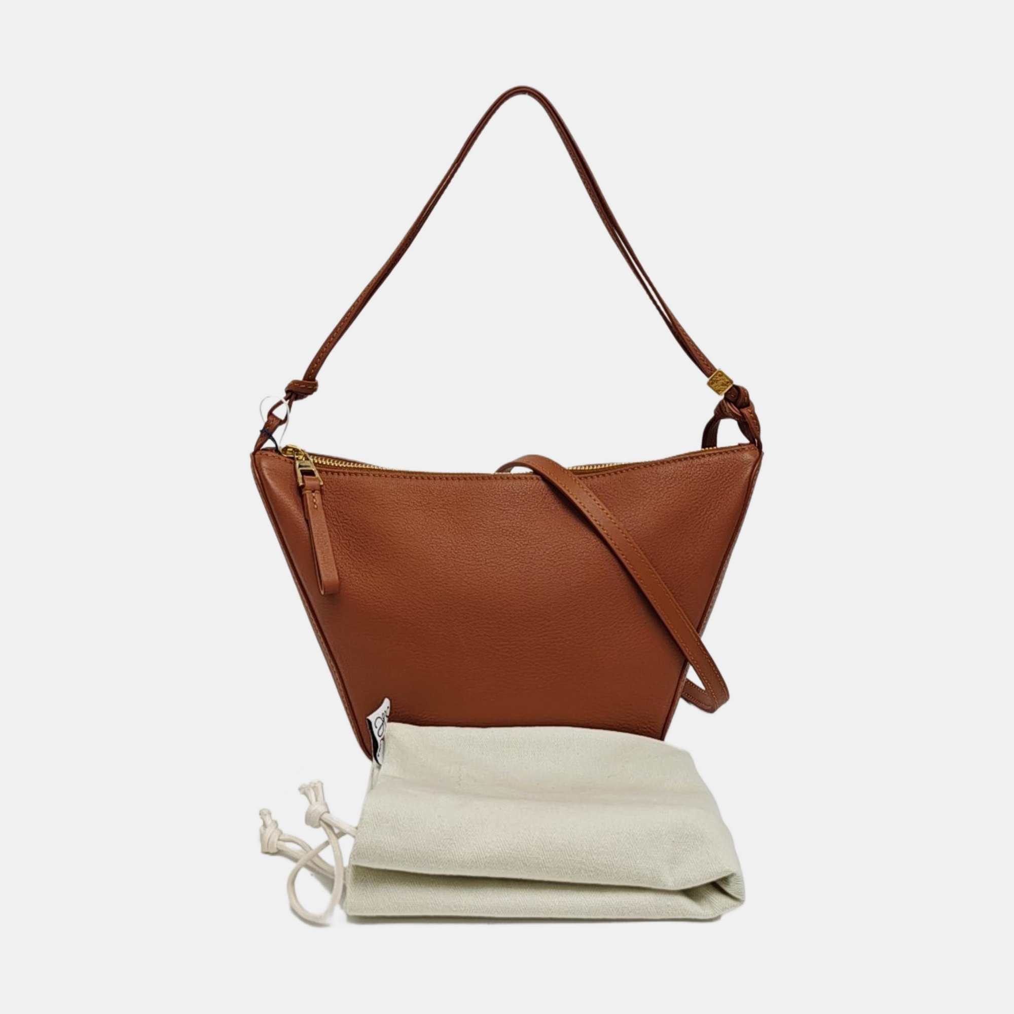 Hammock Hobo Mini Calfskin Brown
