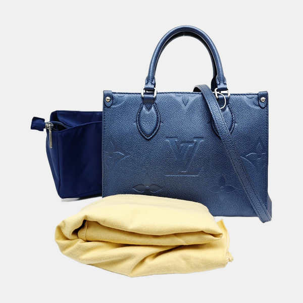 ONTHEGO PM Calfskin Blue