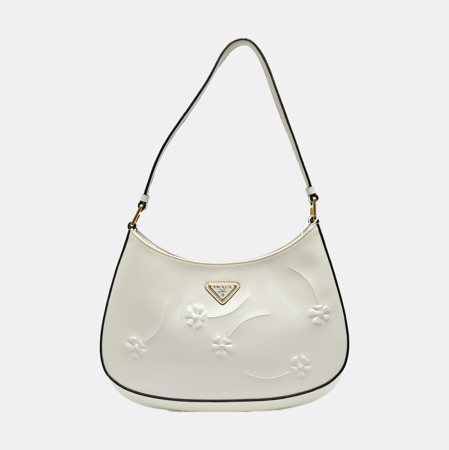 Cleo Calfskin White