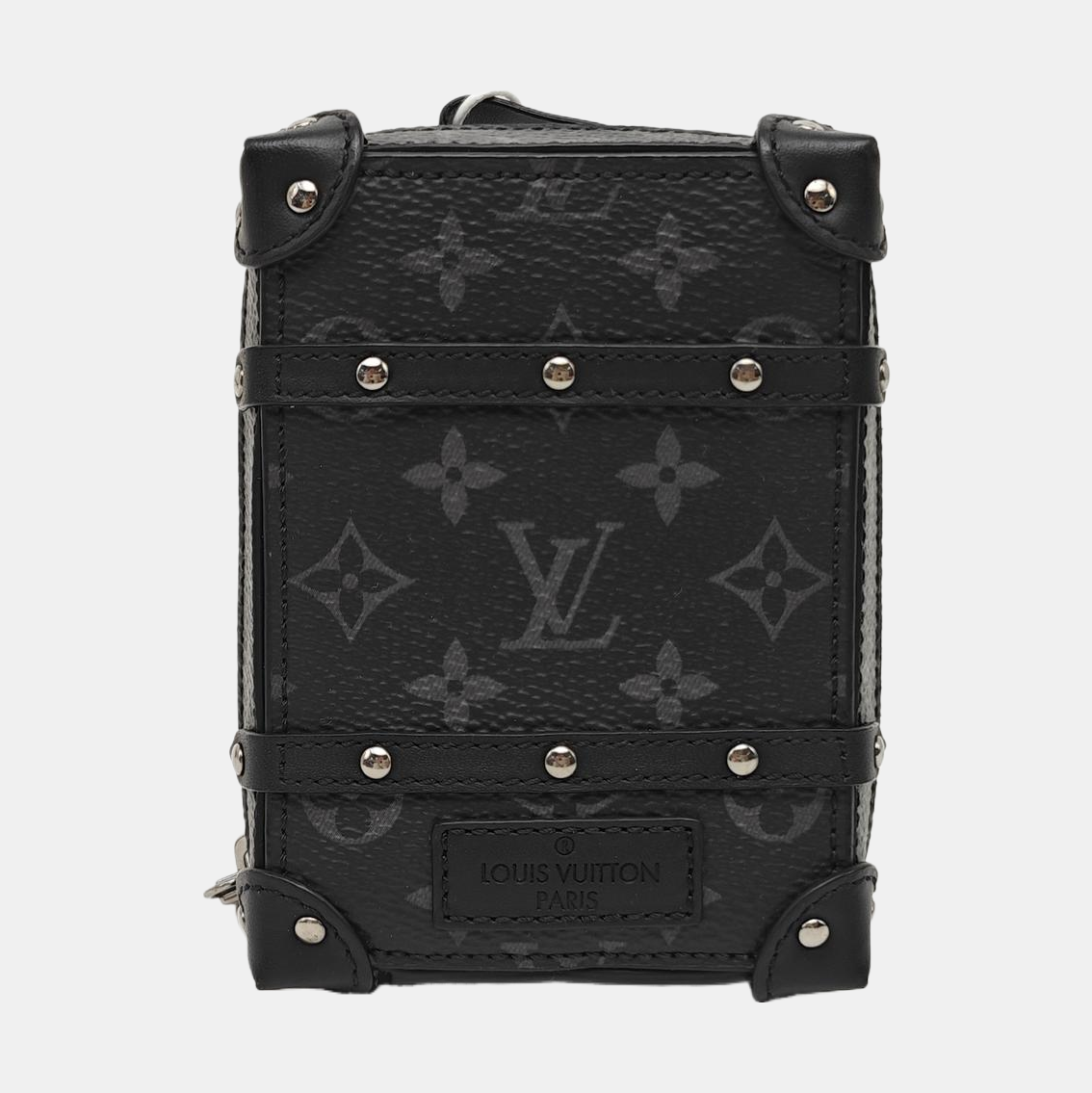 SOFT TRUNK Monogram Coated Canvas Black