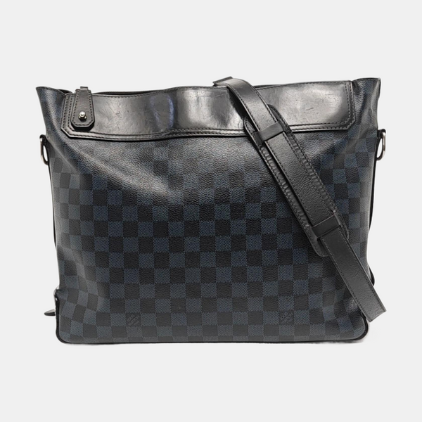 GREENWICH Damier Coated Canvas Blue