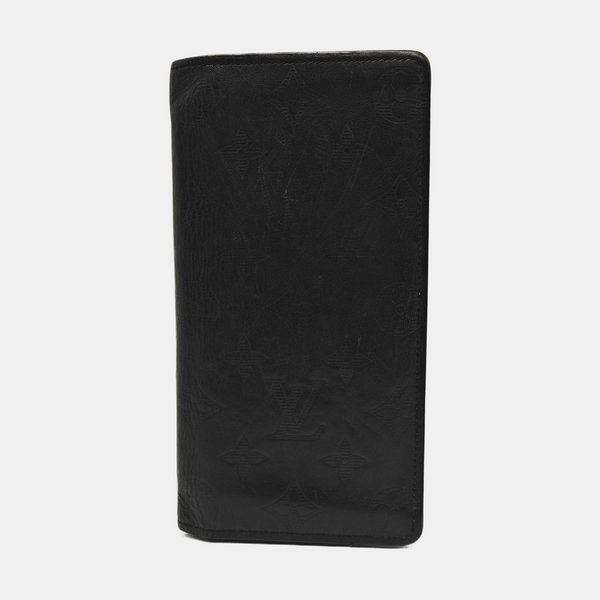 BRAZZA Monogram Calfskin Black Wallet
