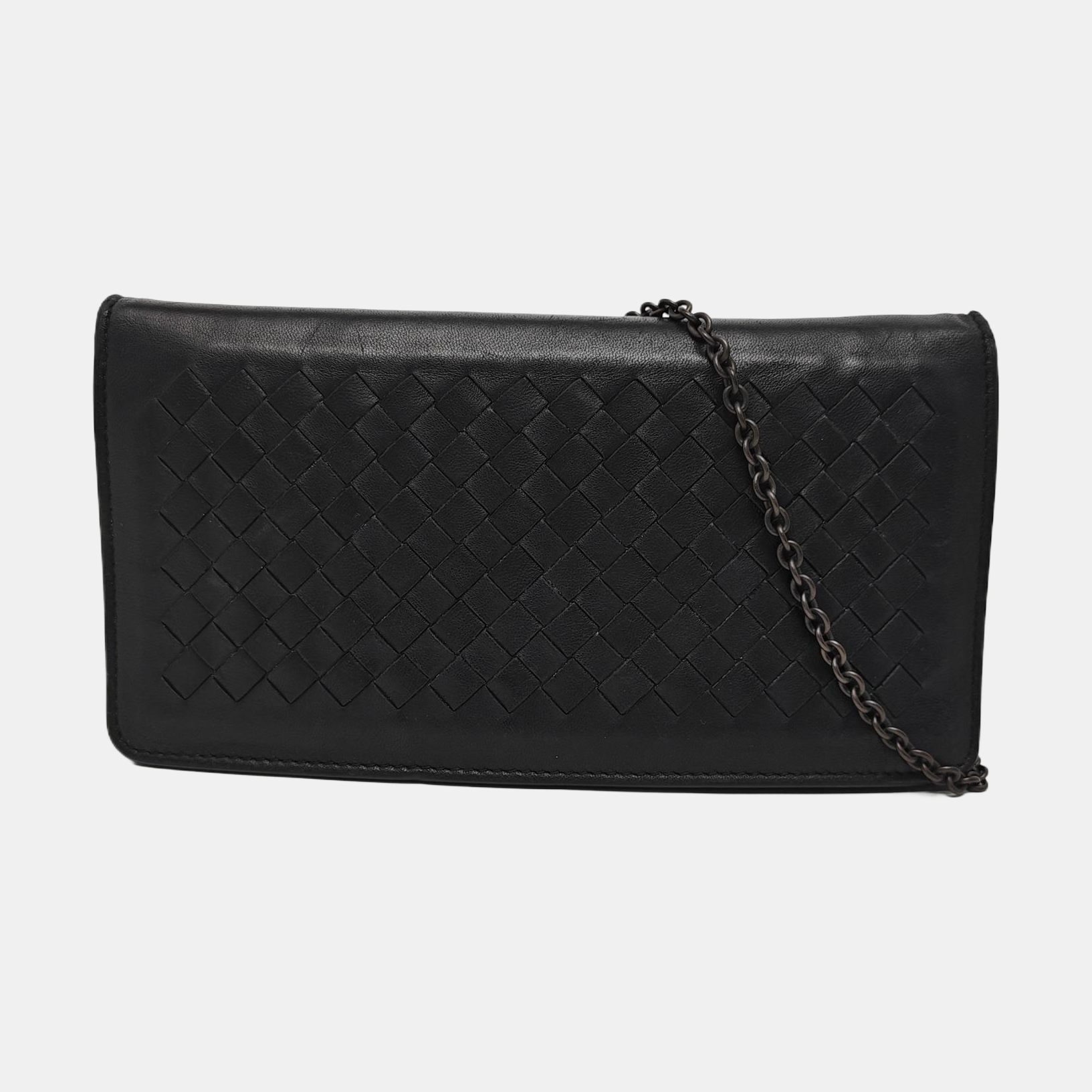 Lambskin Shoulder Bag Black
