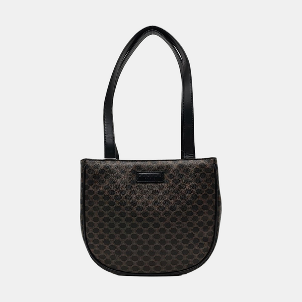 MACADAM TOP HANDLE COSMETIC BAGS Coated Canvas Black