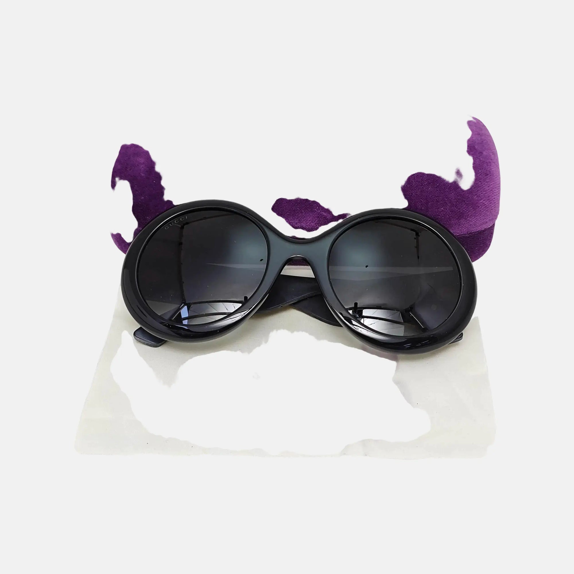 Synthetic Sunglasses Black