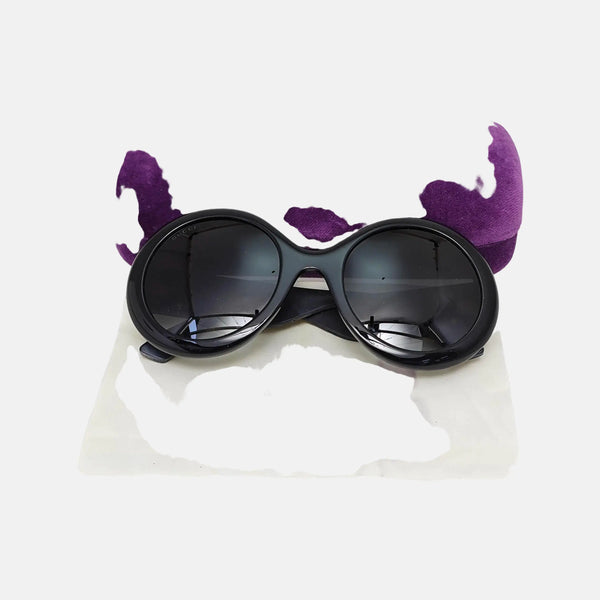 Synthetic Sunglasses Black