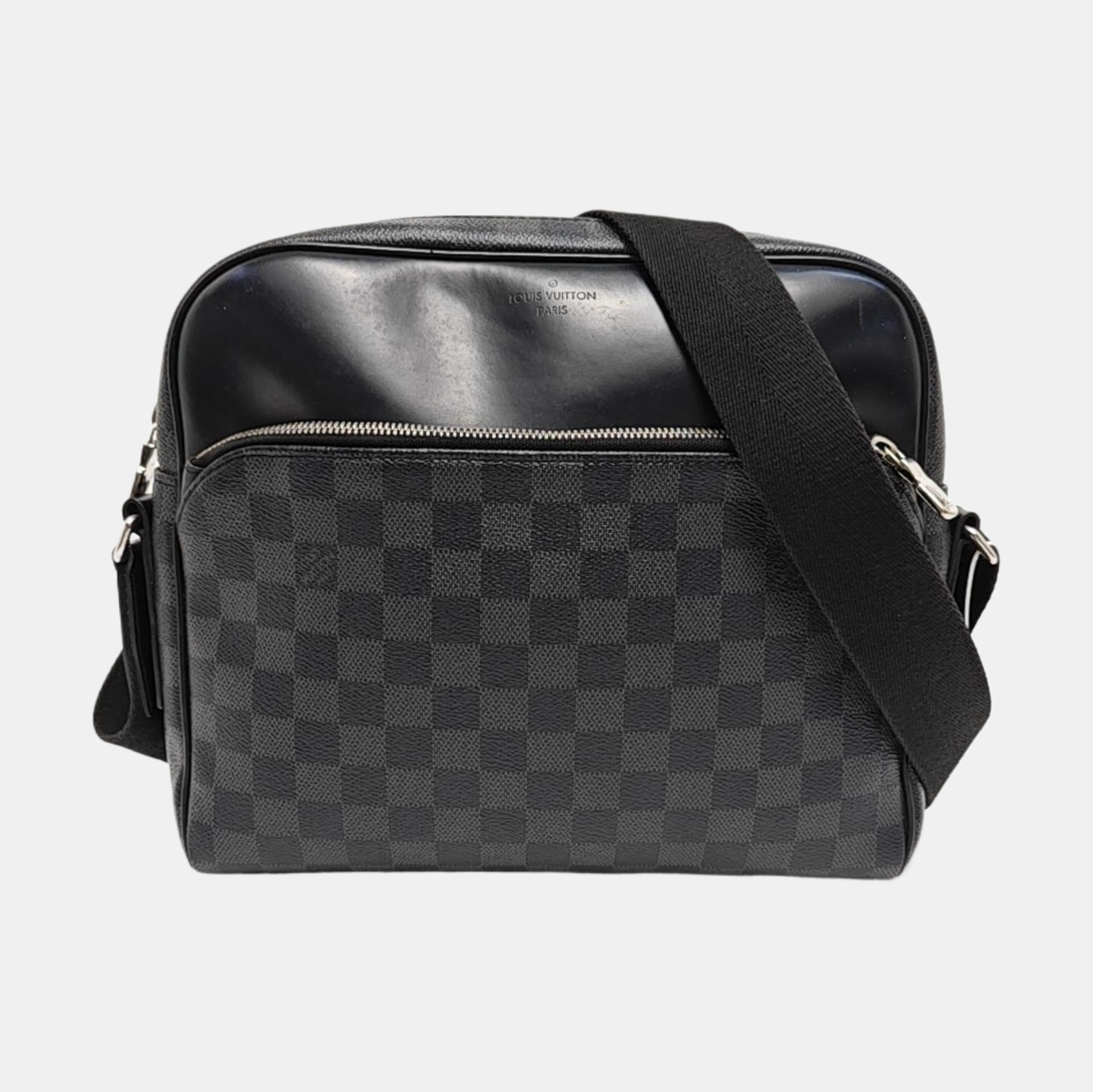 DAYTON PM Damier Graphite Coated Canvas Gray