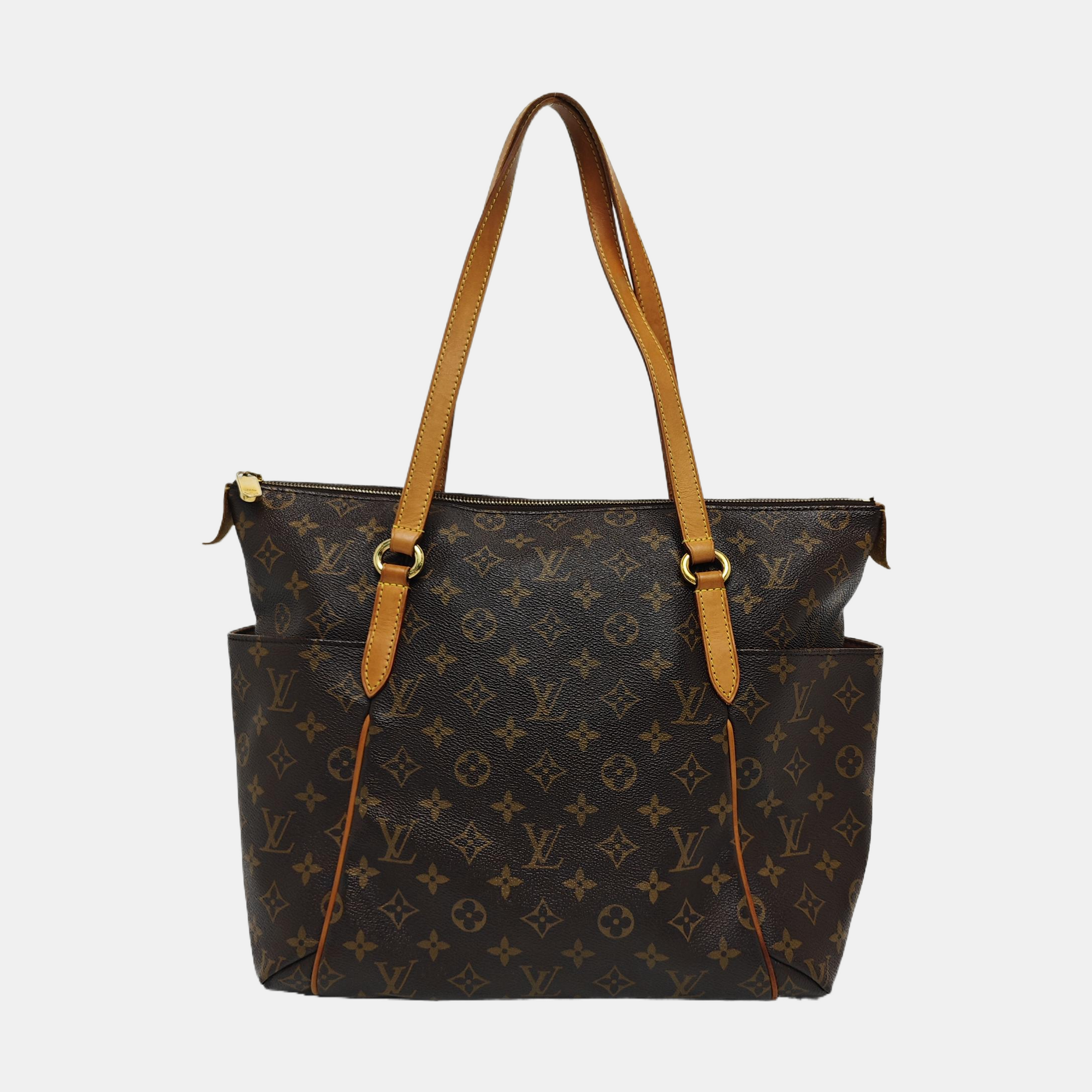 TOTALLY MM Monogram Coated Canvas Brown