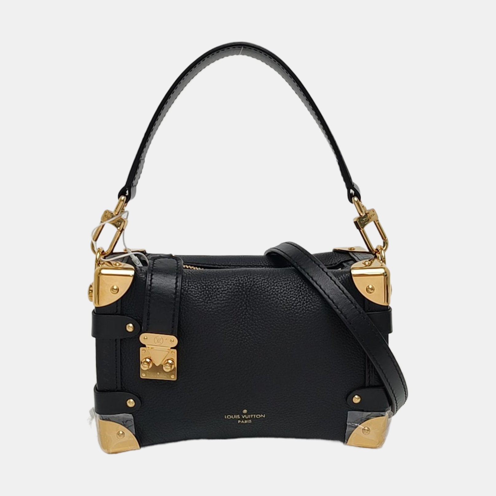 SIDE TRUNK PM Calfskin Black
