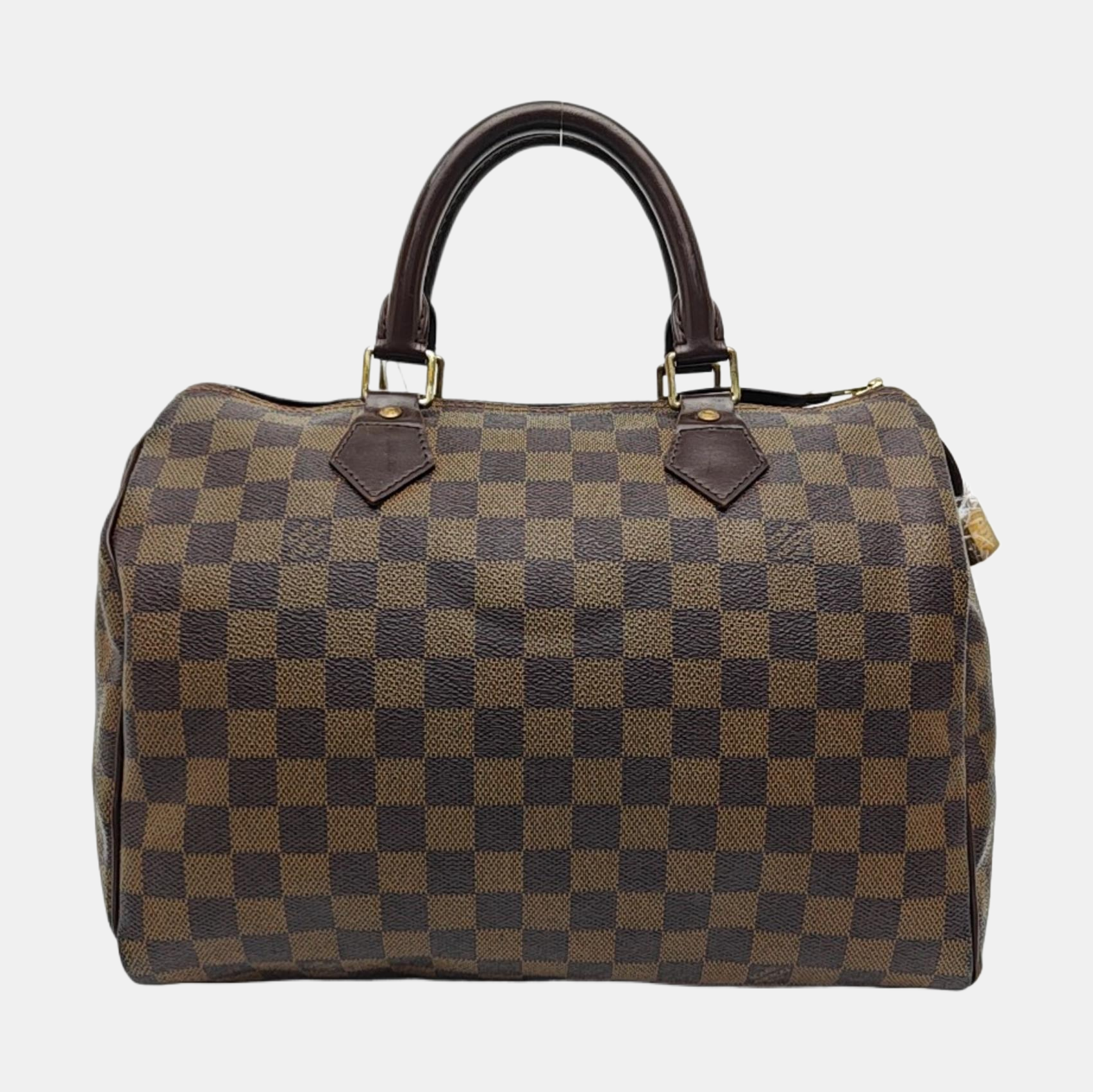 SPEEDY 30 Damier Ebene Coated Canvas Brown