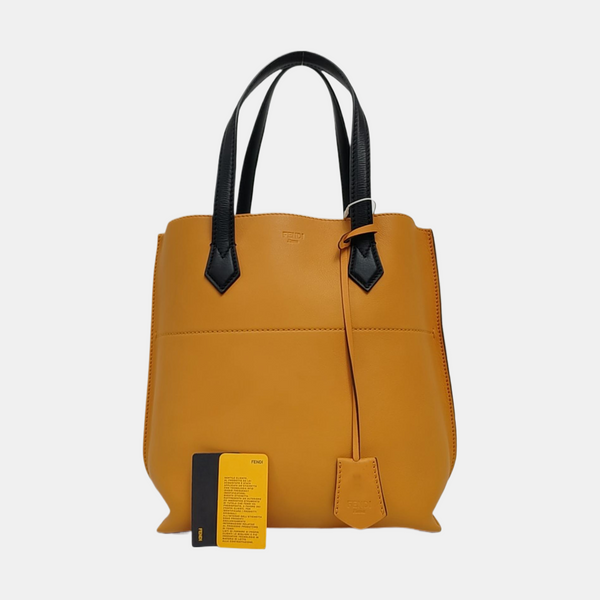 Calfskin Tote Bag Yellow