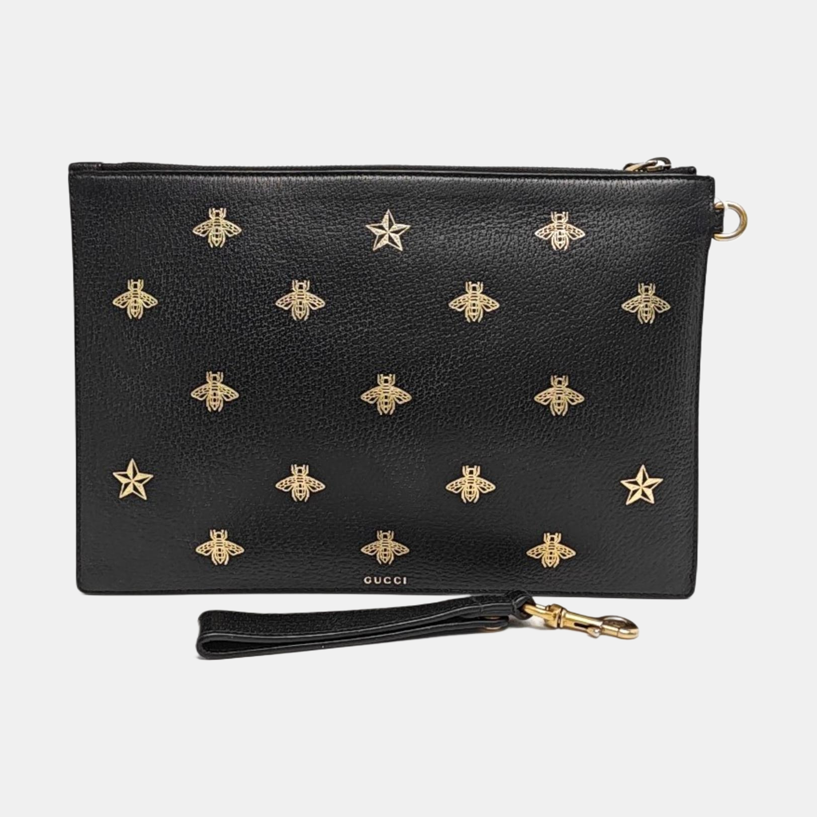 Calfskin Clutch Black