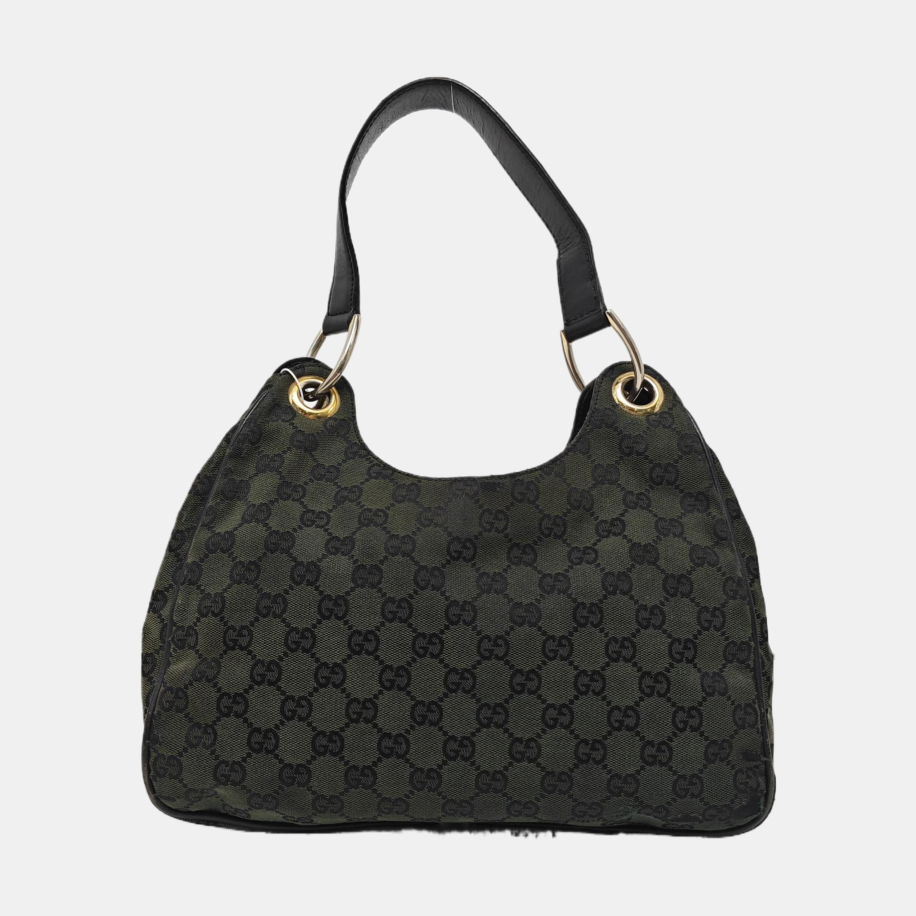 Monogram Canvas Top Handle Bag Green
