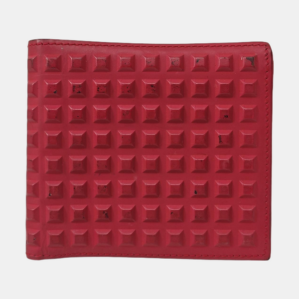 Calfskin Wallet Red