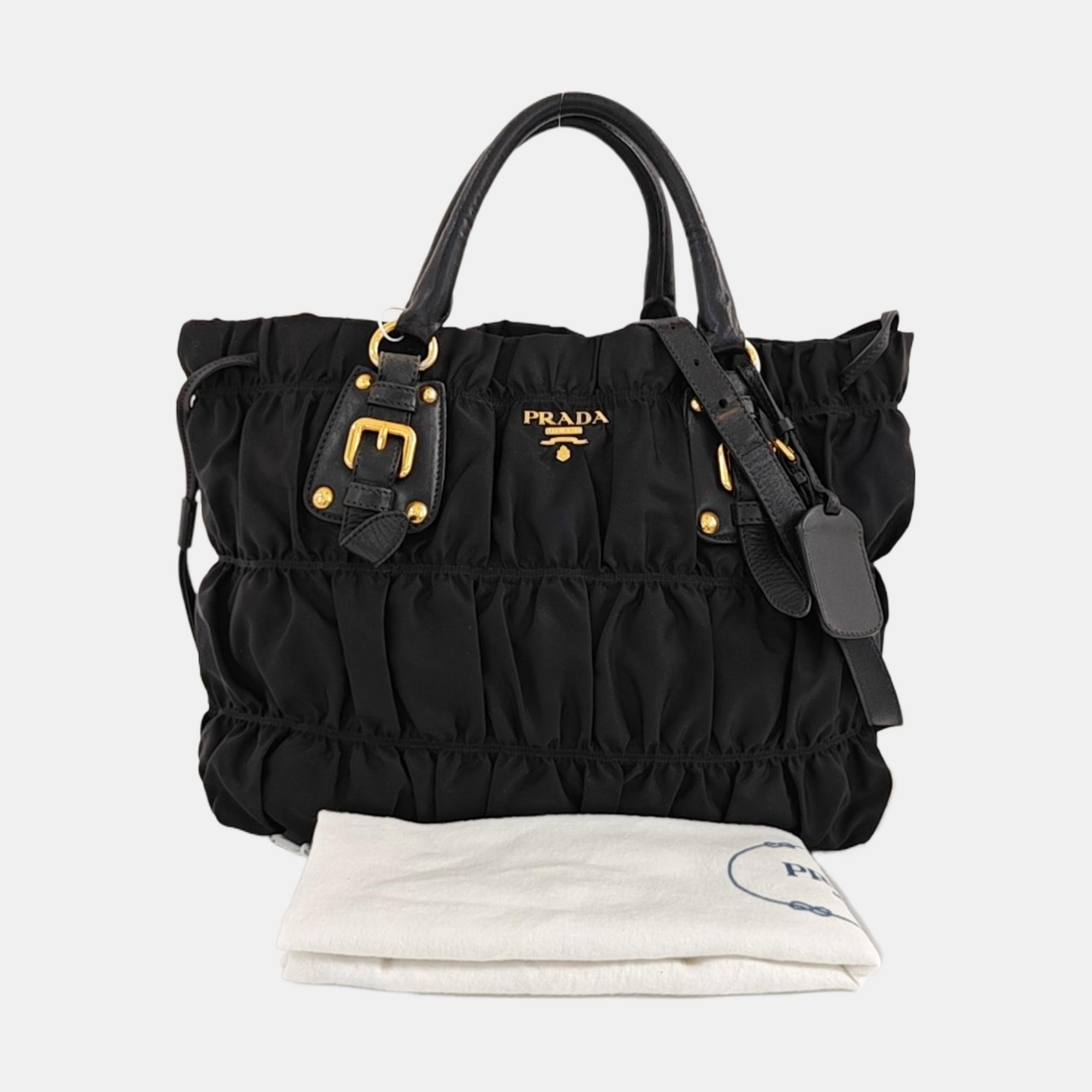 Fabric Tote Bag Black