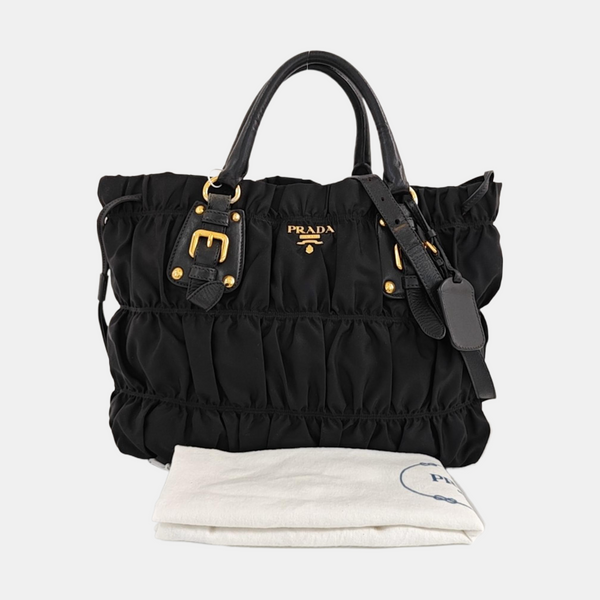 Fabric Tote Bag Black