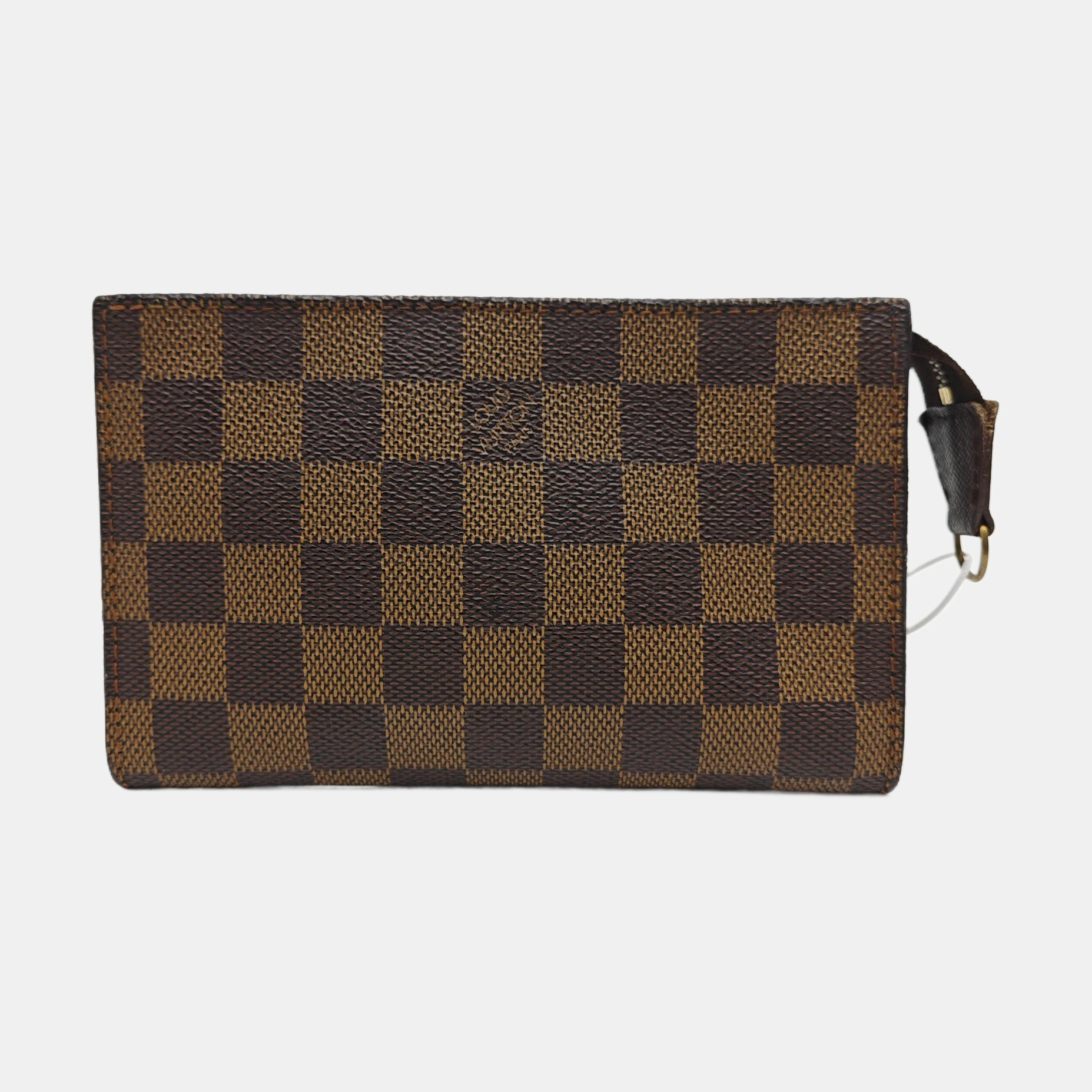 JOSÉPHINE 15 Damier Ebene Coated Canvas Brown