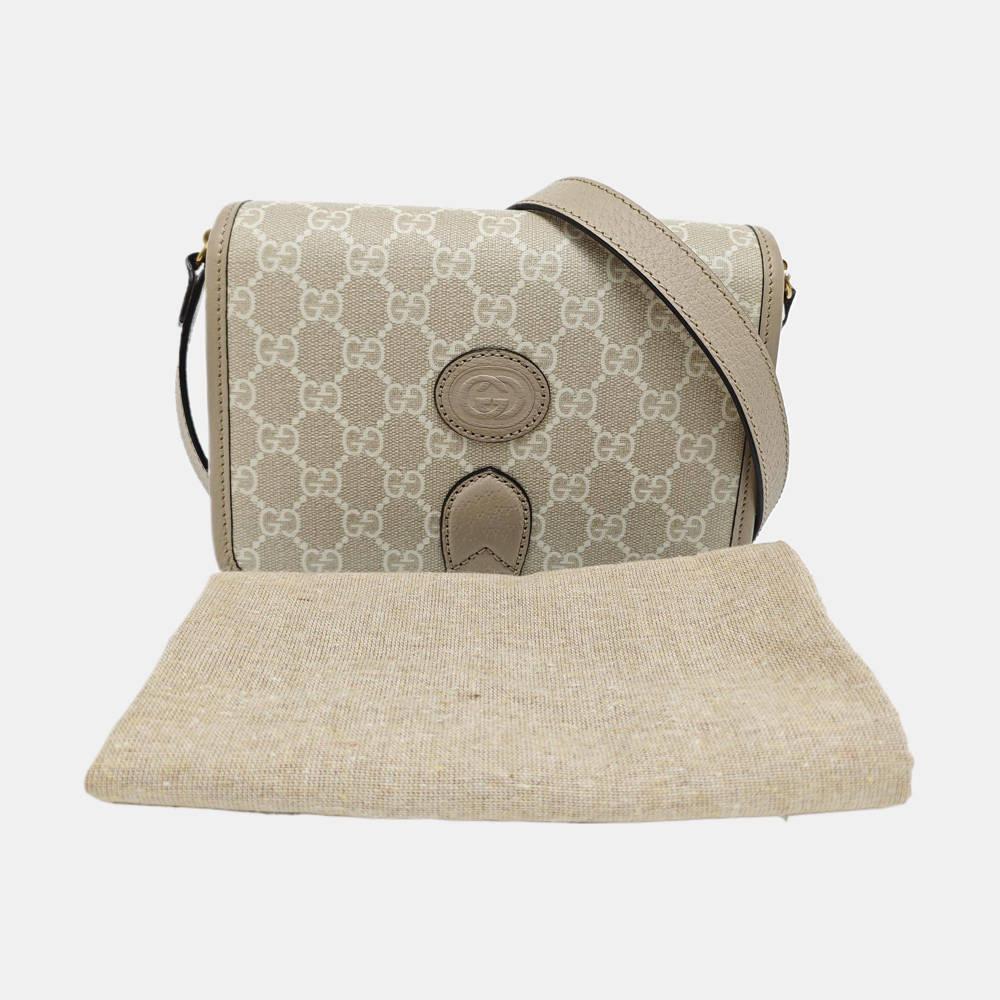 Retro Monogram Coated Canvas Beige