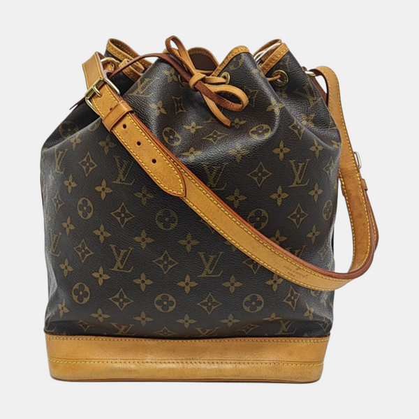 NOÉ GM Monogram Coated Canvas Brown