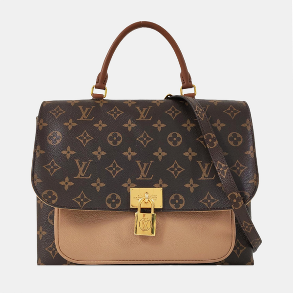 MARIGNAN Monogram Coated Canvas Brown