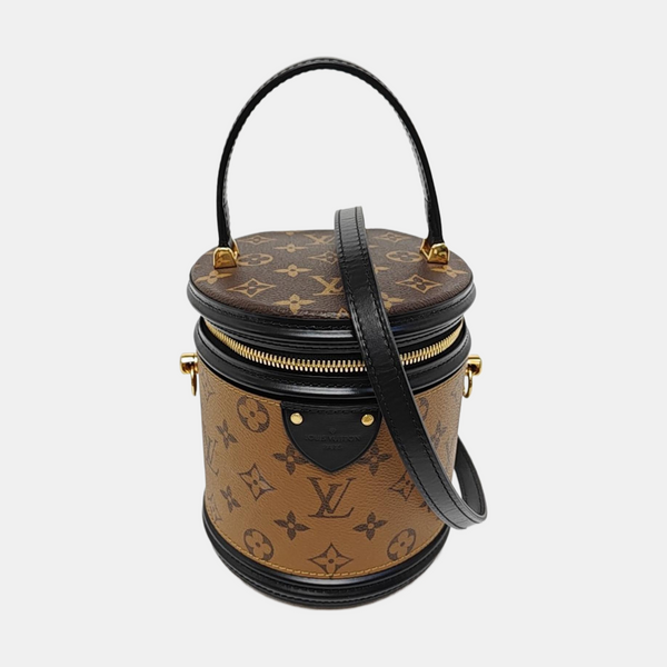 CANNES PM Monogram Coated Canvas Brown