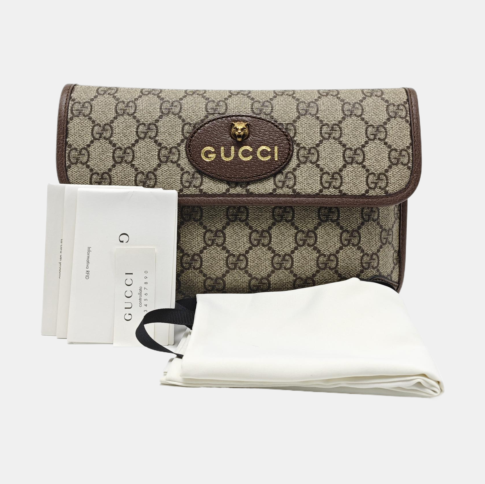 Neo Vintage Monogram Coated Canvas Beige