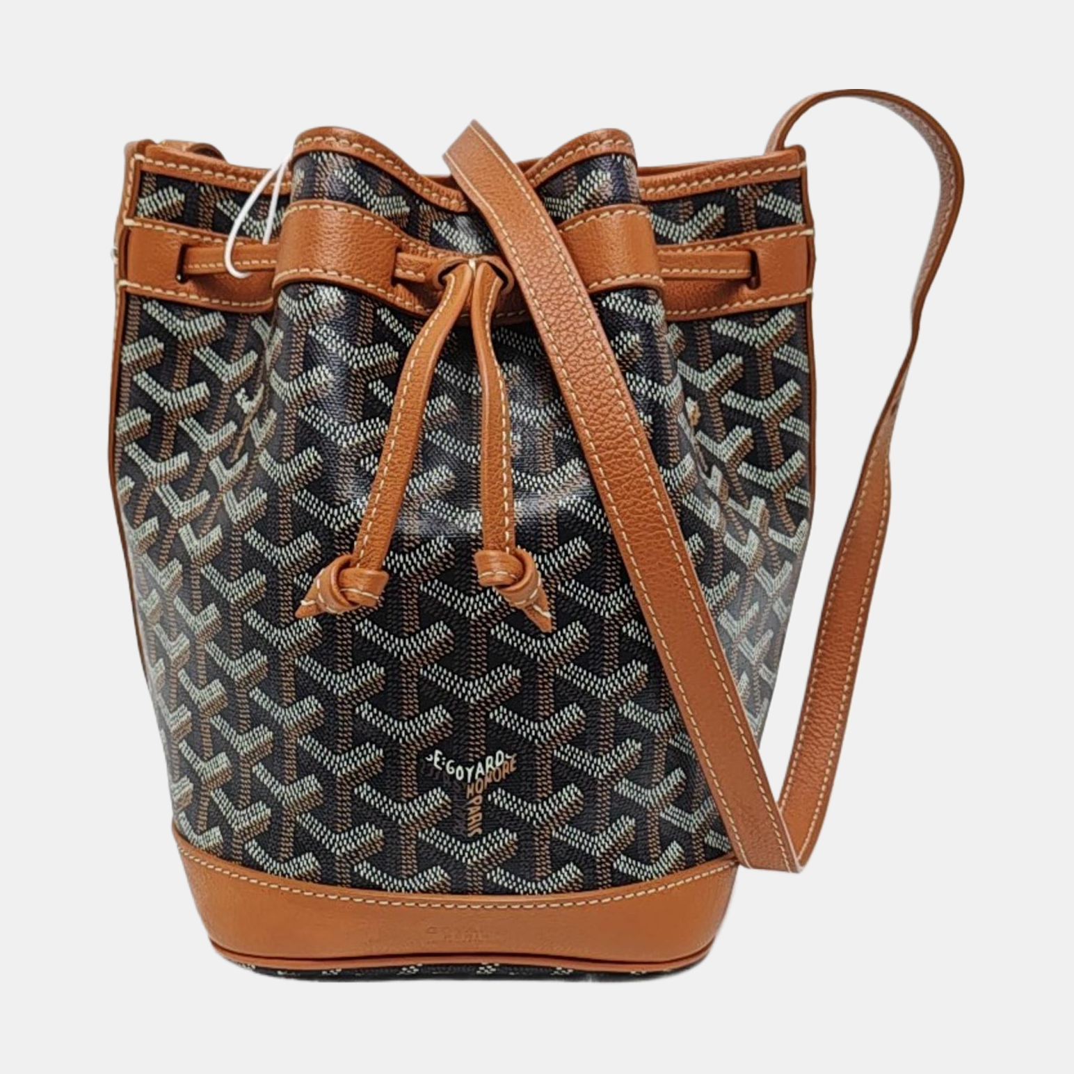 Petit Flot Coated Canvas Brown