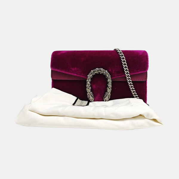 Dionysus Super Mini Velvet Red