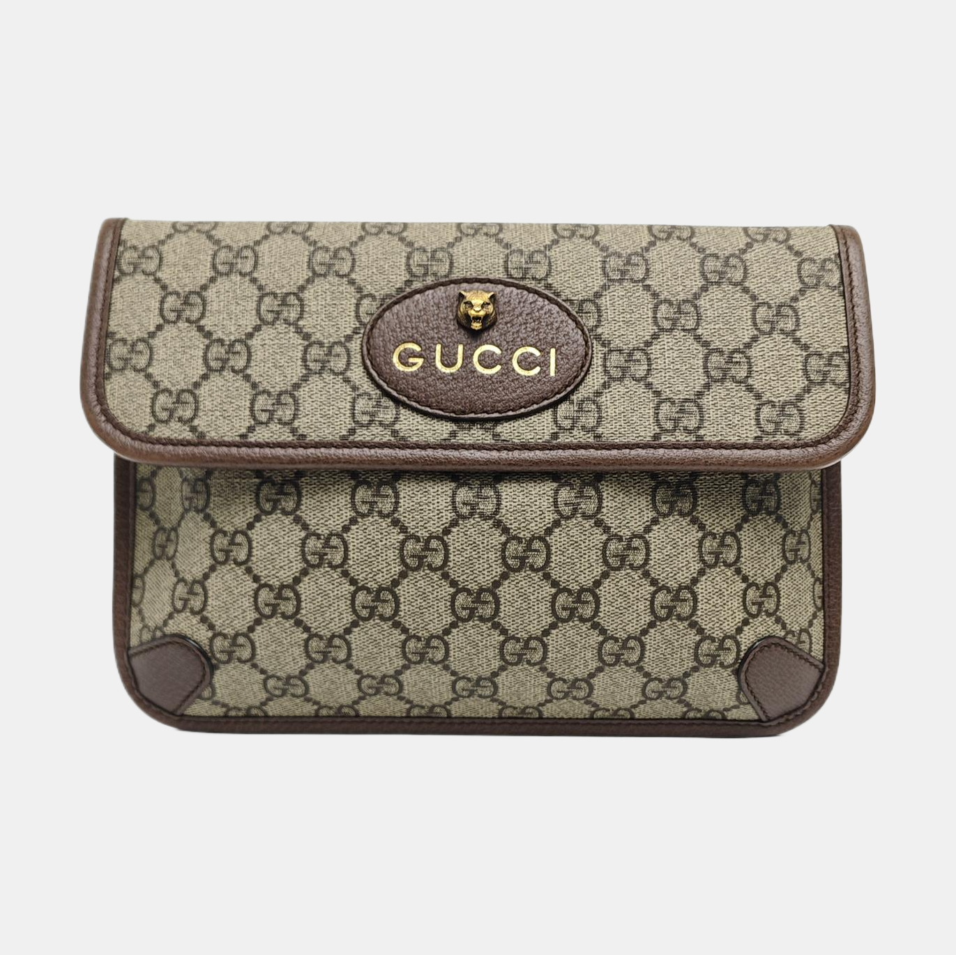 Neo Vintage Monogram Coated Canvas Beige