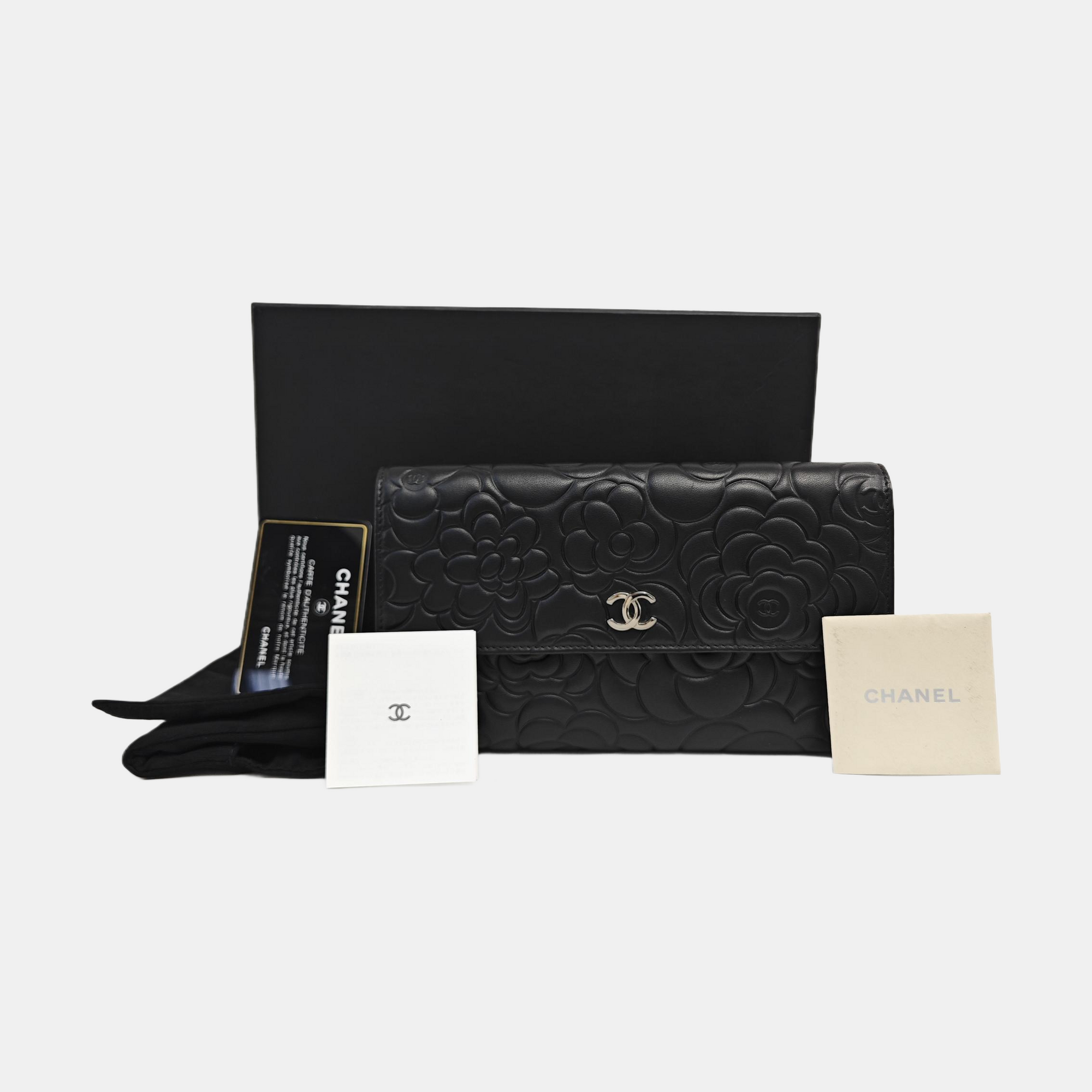 Calfskin Wallet Black