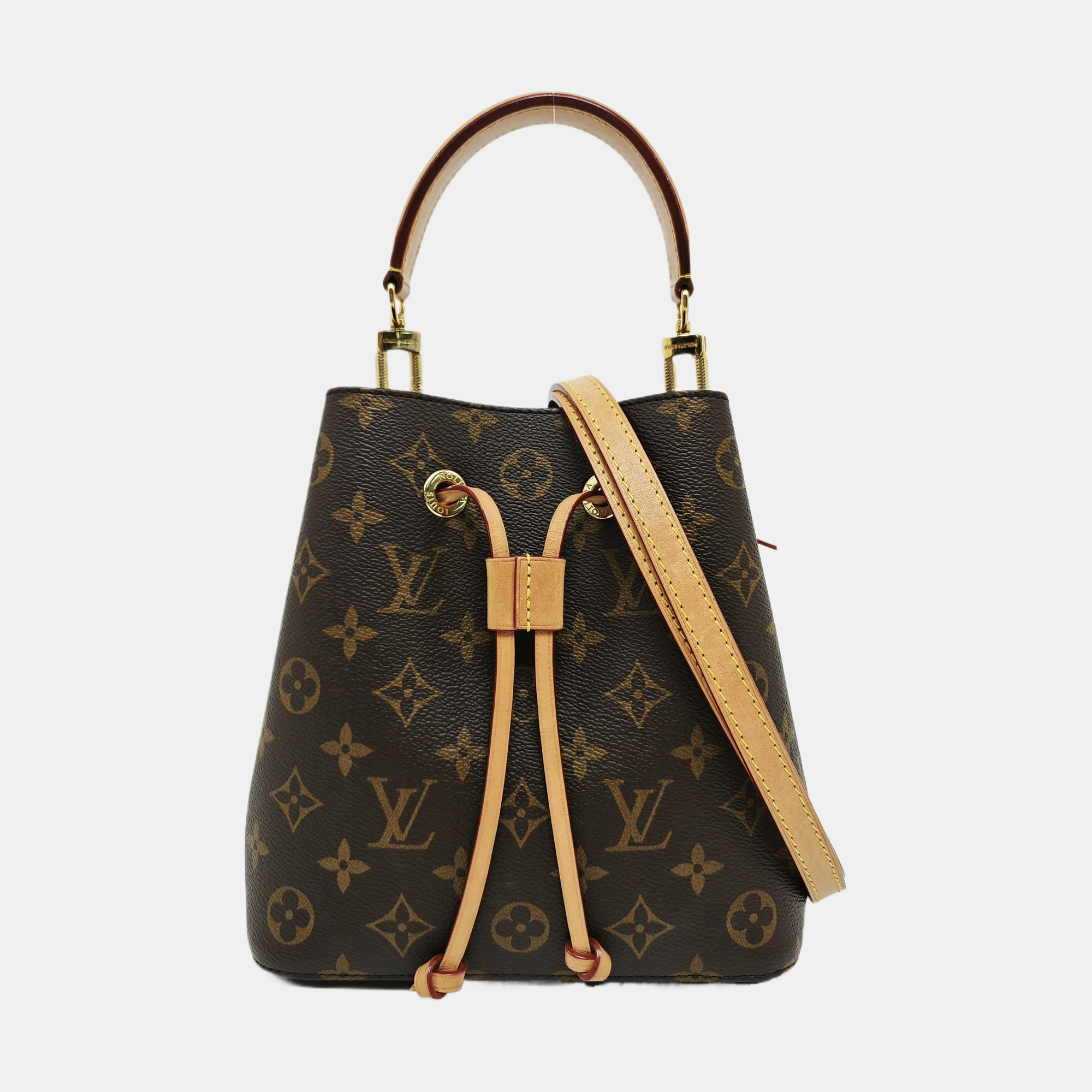 NÉONOÉ BB Monogram Coated Canvas Brown