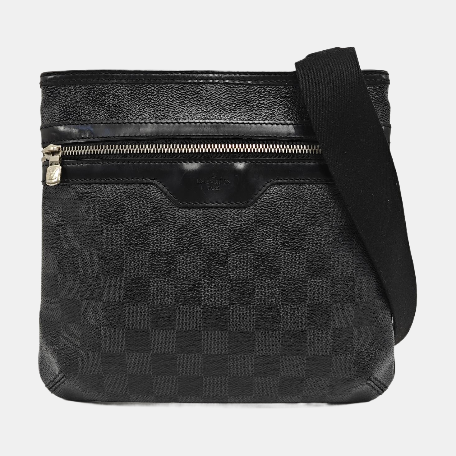 THOMAS Damier Graphite Coated Canvas Gray